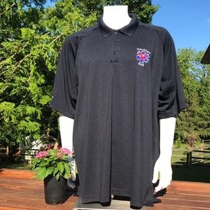 5.11 Tactical Polo Shirt Mens 3XL EMS Medic Black Short Sleeve 511 Golf